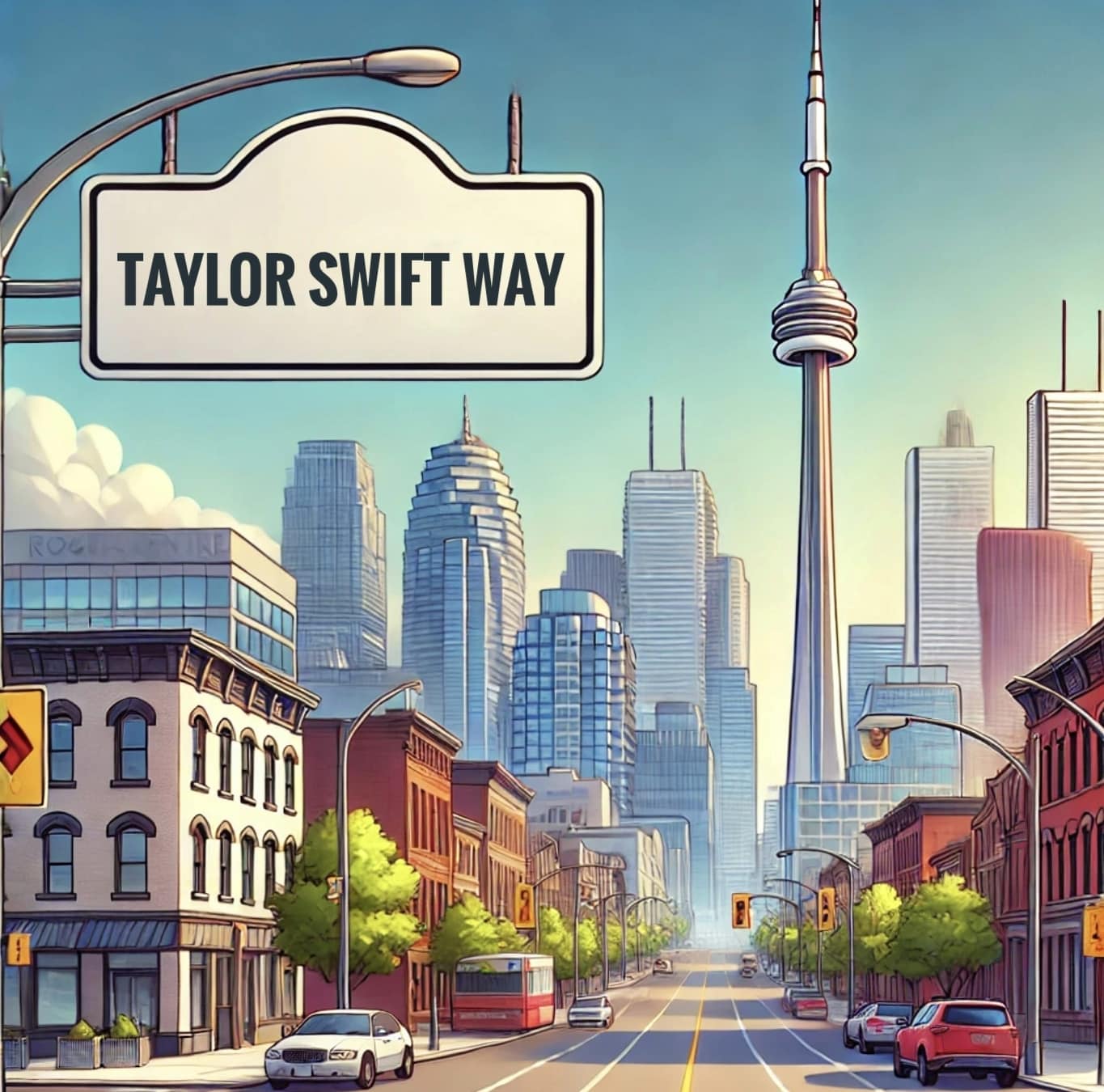 Street named after taylor swift